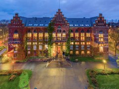 20181026-100 0129-1 stitch : drone, panorama, universitetsbibliotek