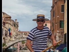 luca gondolier : venice